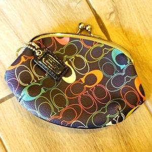 Coach Limited Edition kisslock Coin Purse
